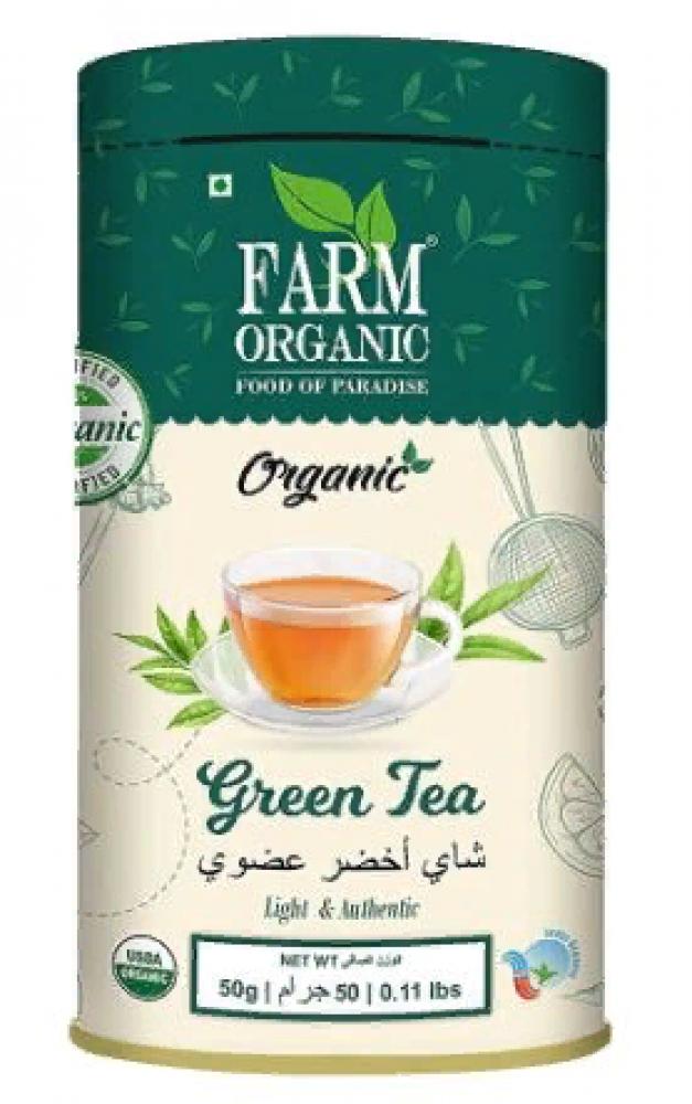 Farm Organic Gluten Free Green Tea 50 g farm organic black tea 50 g
