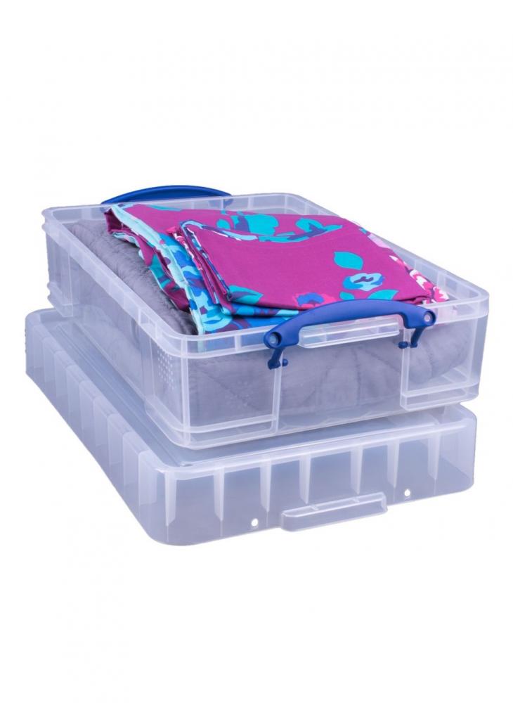 really useful 24 5 liter plastic box clear Really Useful 24.5 Liter Plastic Box Clear