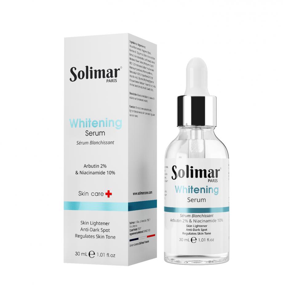 Solimar, Serum, Whitening, 1.01 fl. oz (30 ml) garnier serum fast bright skinactive 1 fl oz 30 ml