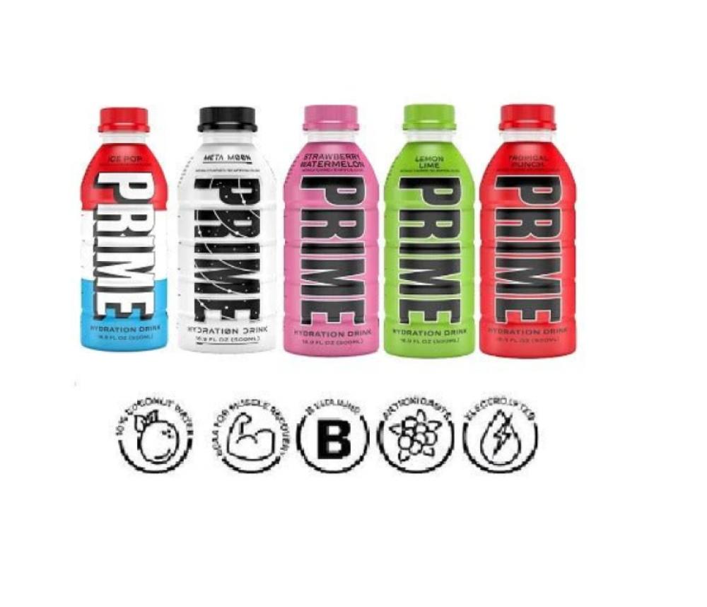 Prime Hydration Variety Pack of All 5 Flavors