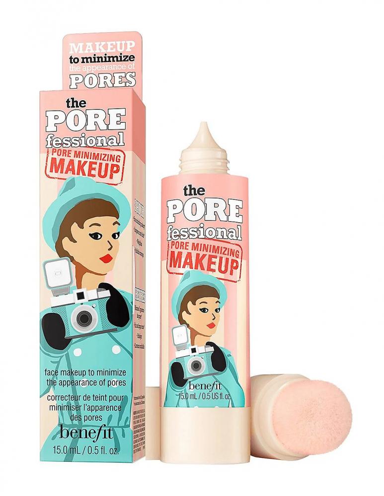 Benefit, Foundation, The pore fessional pore minimizing makeup, Color 2 - light, 0.5 fl. oz (15 ml) smashbox photo finish pore minimizing primer
