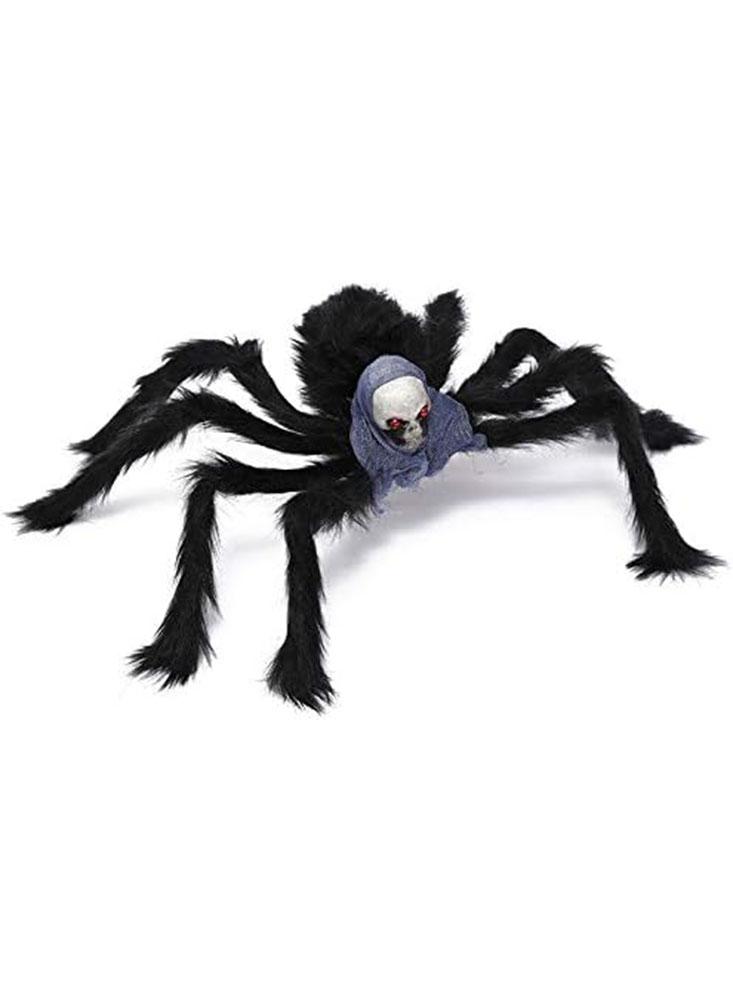 Realistic Hairy Spiders for Halloween Decorations for Outdoor Yards Costumes Parties and Haunted House Décor, Huge Virtual Hairy Spider drc flag themed welcome party outdoor outside decorations ornament picks home house garden yard decor