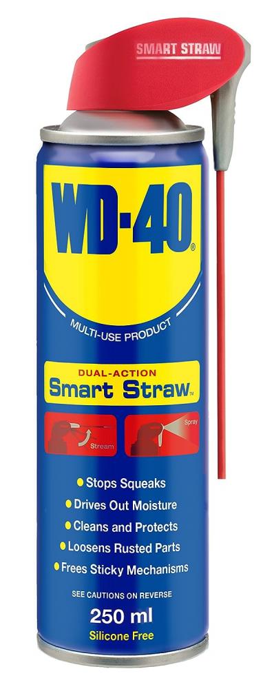 WD-40, Spray, Smart straw, Multi-use product, 8.45 fl. oz (250 ml) 172mm add valve damper cf250 150 electronic throttle atv engine repair ch250 cn250 scooter parts replacement dzfm cf250