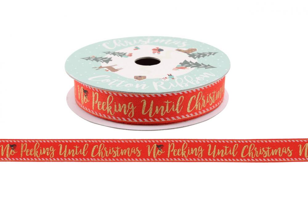 No Peeking Till Christmas Ribbon this link is only used for pay the shipping cost or add some accessries