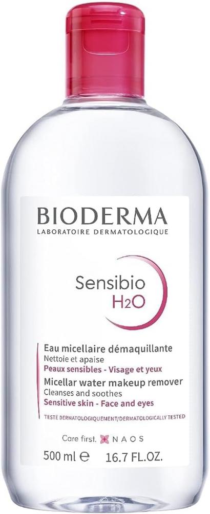 Bioderma Sensibio H2O Make-Up Removing Micellar Water - Sensitive Skin, 500ml payot вода мицеллярная очищающая для снятия макияжа nue cleansing micellar water for face and eyes 100 мл