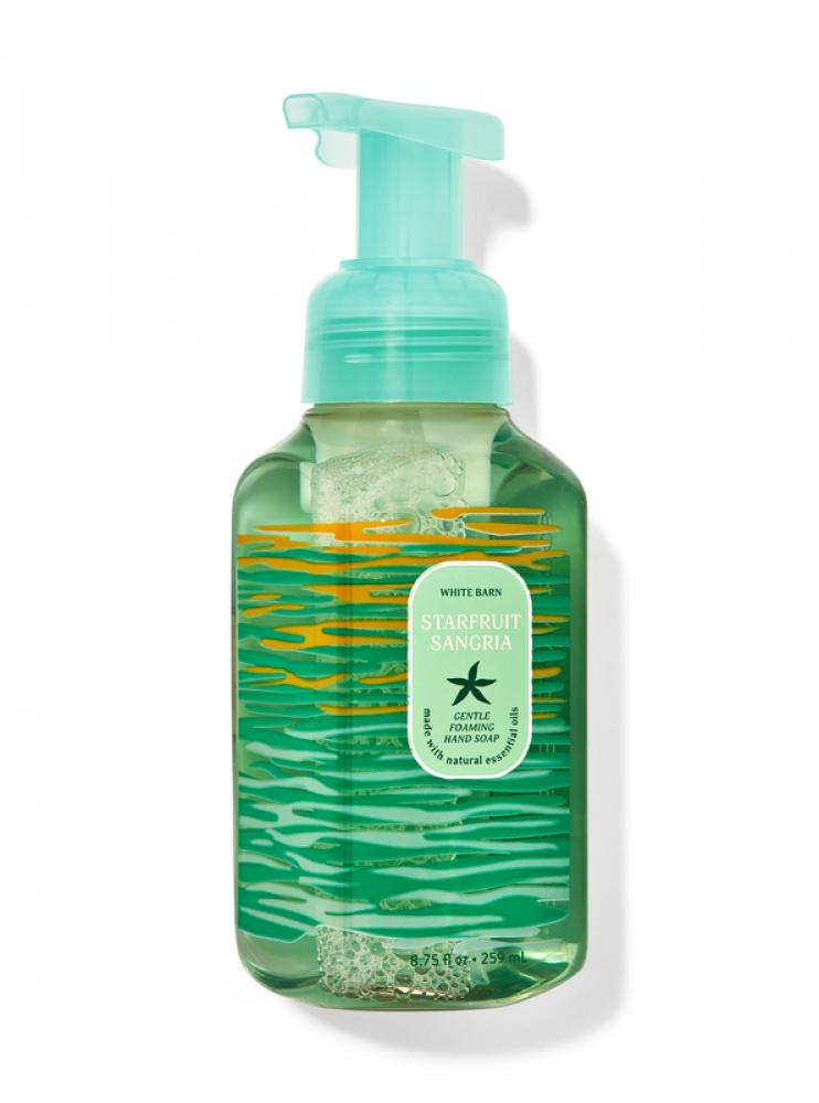 Bath and Body Works, Foaming hand soap, Starfruit sangria, Gentle, 8.75 fl. oz (259 ml) alessandro hand spa unique gentle touch 100 ml