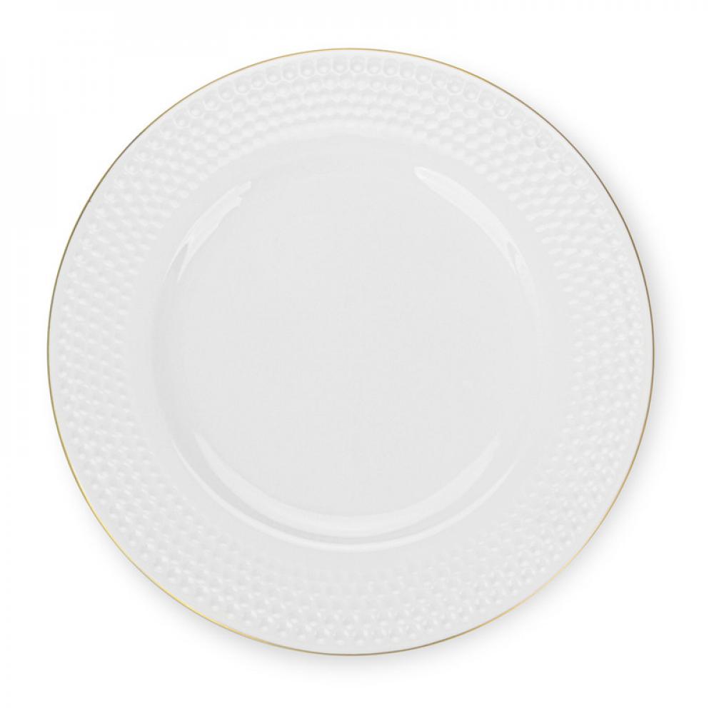 Fissman 2-Piece Plates NOEMI 25 cm Fine Bone China japanese，ectangular sushi plate restaurant flat plate blue glazed surface high grade dishes pendulum plates ceramic plates