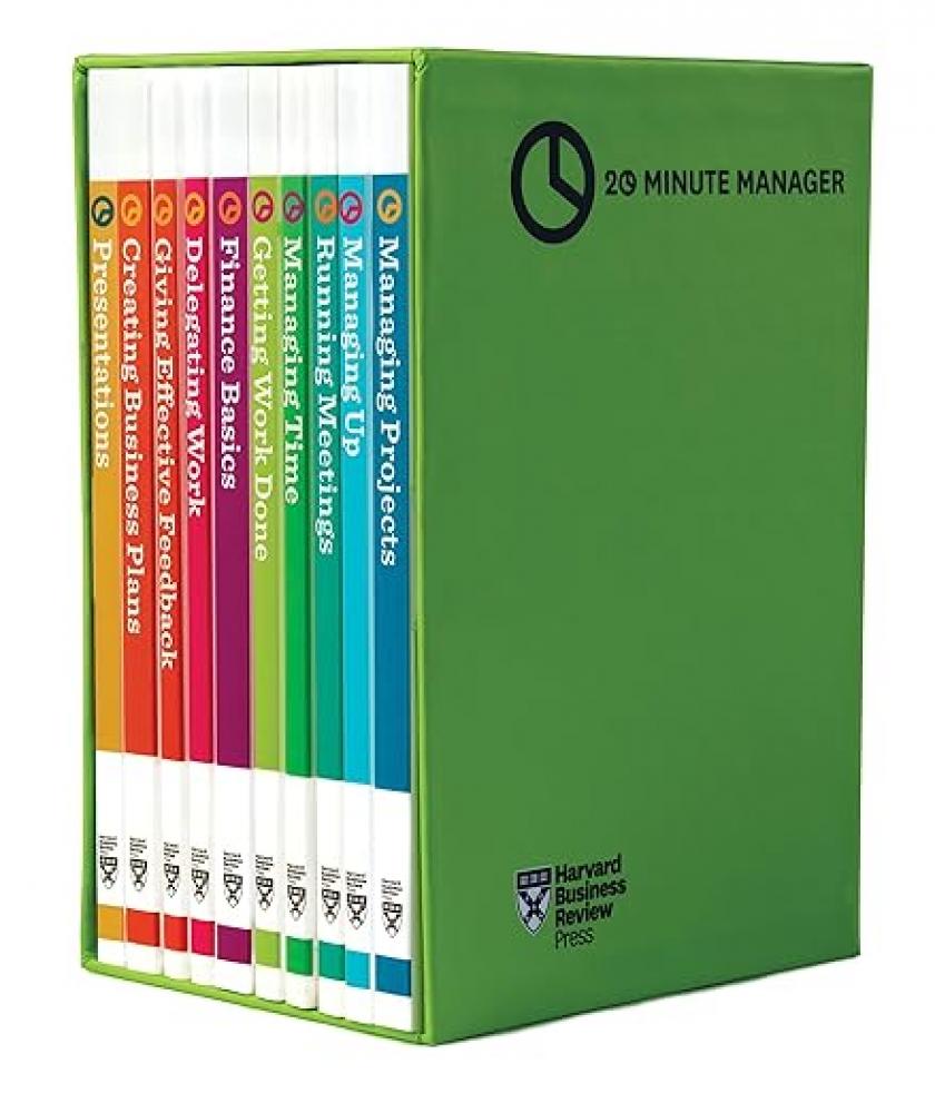 HBR 20-Minute Manager Boxed Set (10 Book Paperback – 21 December 2015