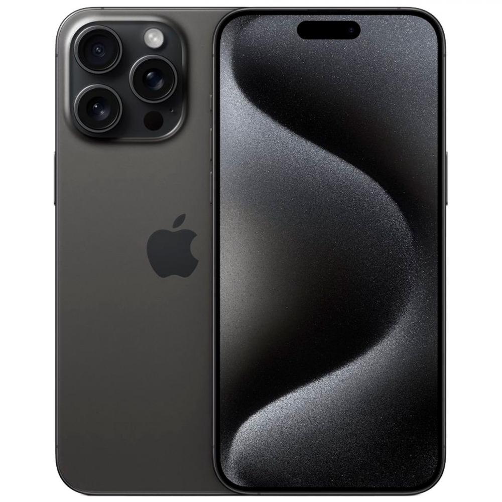 Apple Iphone 15 Pro Max, 1tb, Black Titanium, eSIM