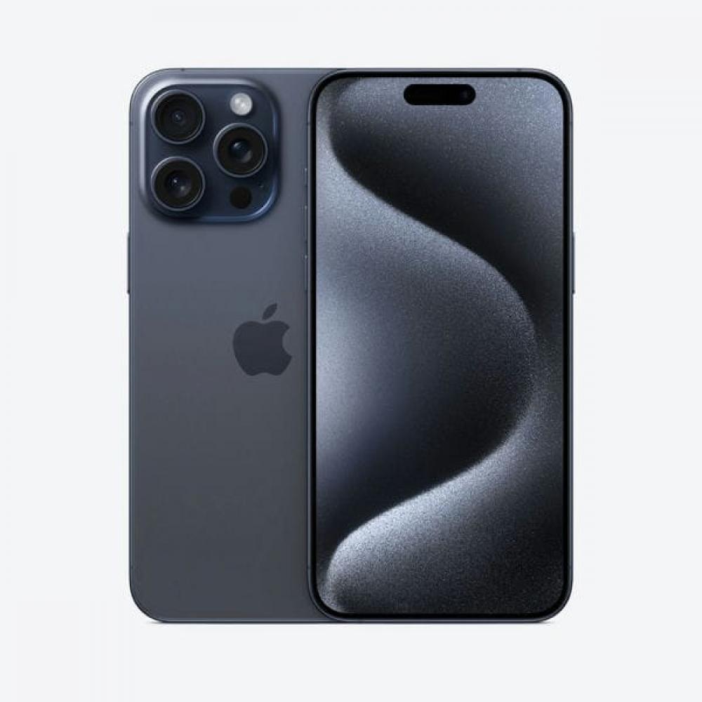 Apple iPhone 15 Pro Max, 256 GB, Blue Titanium, eSIM apple iphone 15 pro 256 gb black titanium esim