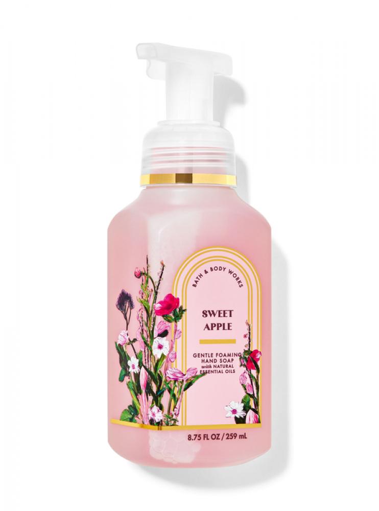 Bath and Body Works, Foaming hand soap, Sweet apple, Gentle, 8.75 fl. oz (259 ml) bath and body works foaming hand soap strawberry pound cake gentle 8 75 fl oz 259 ml