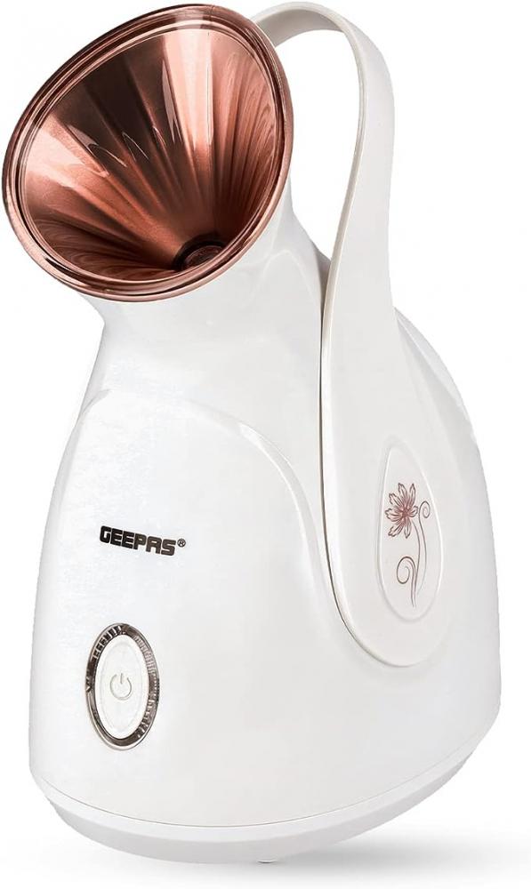 GEEPAS - Facial Steamer, One Touch Operation, 280W - 100ml Capacity, Rapid Mist In 50sec, Less Noise Operation ( GFS63041)