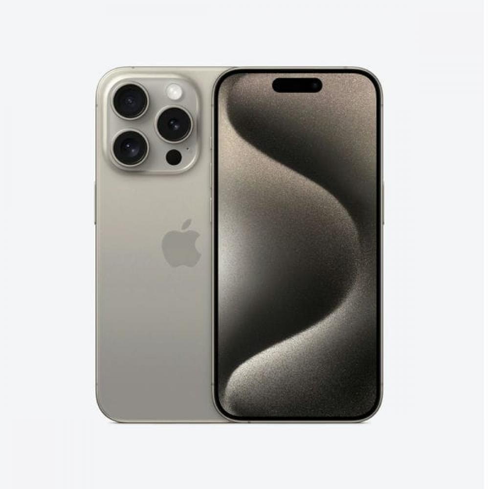 Apple iPhone 15 Pro, 128 GB, Natural Titanium, HK Dual SIM смартфон apple iphone 15 pro 256gb natural titanium dual sim
