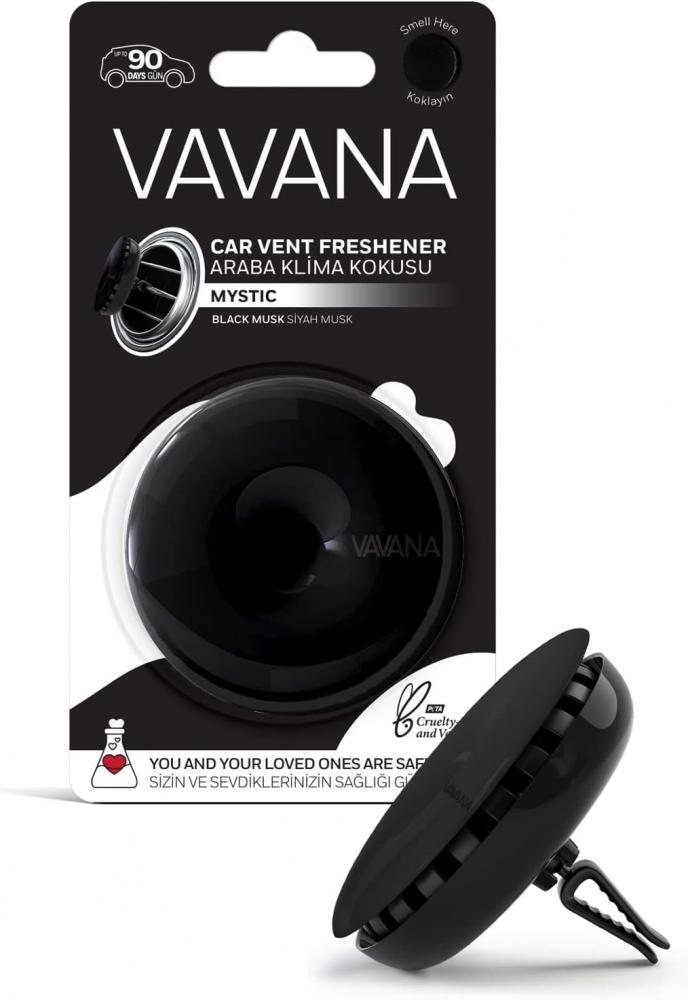 Vavana, Car air freshener with easy-to-use vent diffuser, Essential oils, Mystic цена и фото