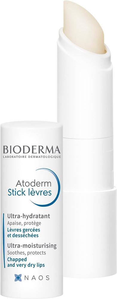 Bioderma Atoderm Ultra-Moisturising Lip Stick for Normal To Very Dry Skin, 4g успокаивающий бальзам стик для тела fromom soft soothing stick balm for baby 13 5 г
