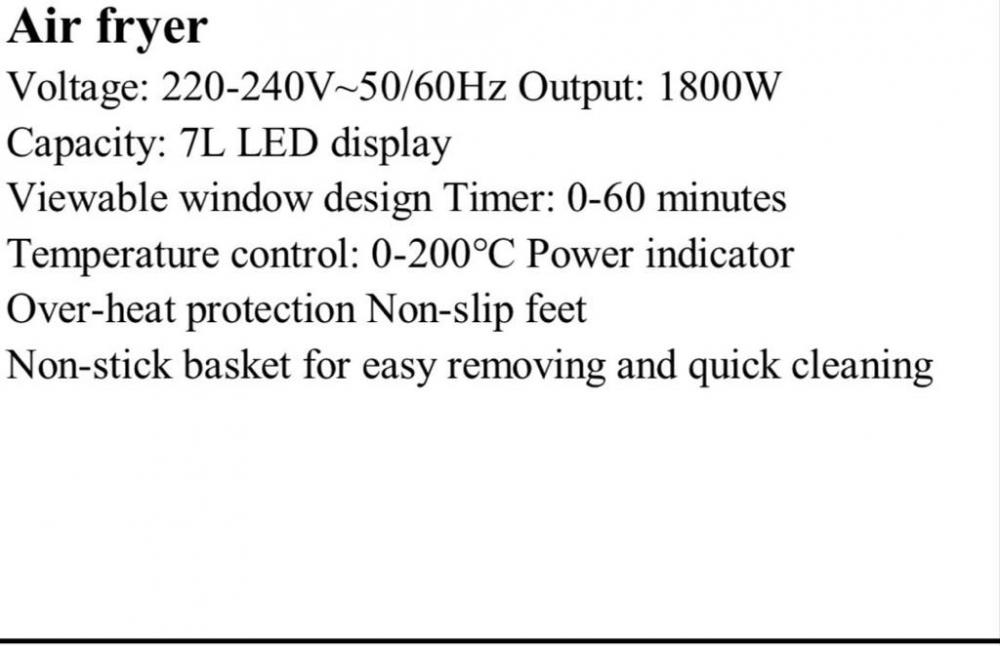 Buy arzum AR2074-B Airfryer Timer fuction, Overheat protection Copper,  Black