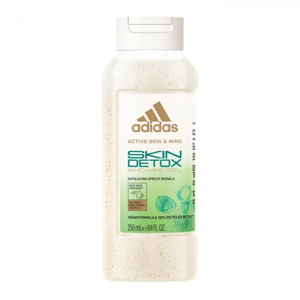 Adidas, Shower gel, Active skin and mind skin detox 3 in 1, 8.4 fl. oz (250 ml)