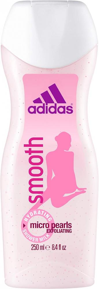 Adidas, Shower gel, Smooth, For her, 8.4 fl. oz (250 ml) adidas shower gel adipower for her 13 5 fl oz 400 ml