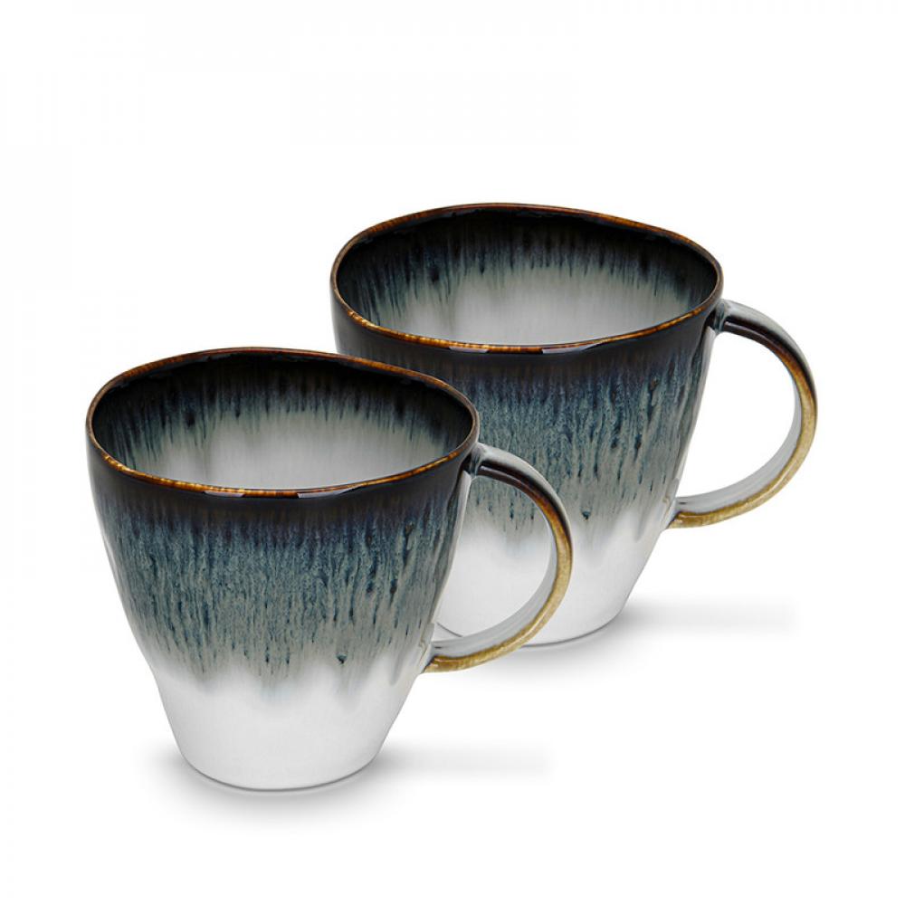 Fissman Mugs GALACTICA Porcelain 370 ml 2 pcs fissman mugs galactica porcelain 370 ml 2 pcs