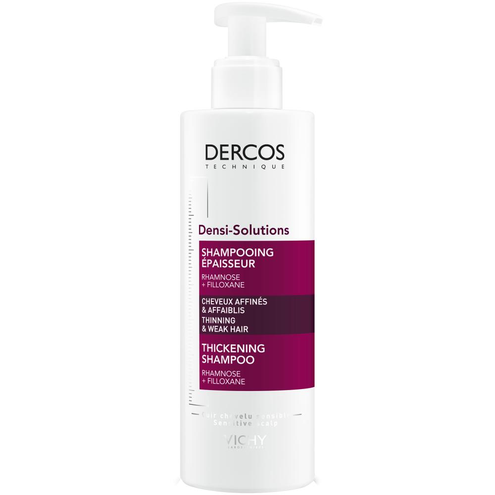 Vichy, Shampoo, Dercos Densi-Solutions, Thickening, 8.4 fl. oz (250 ml) vichy shampoo dercos anti dandruff 6 7 fl oz 200 ml
