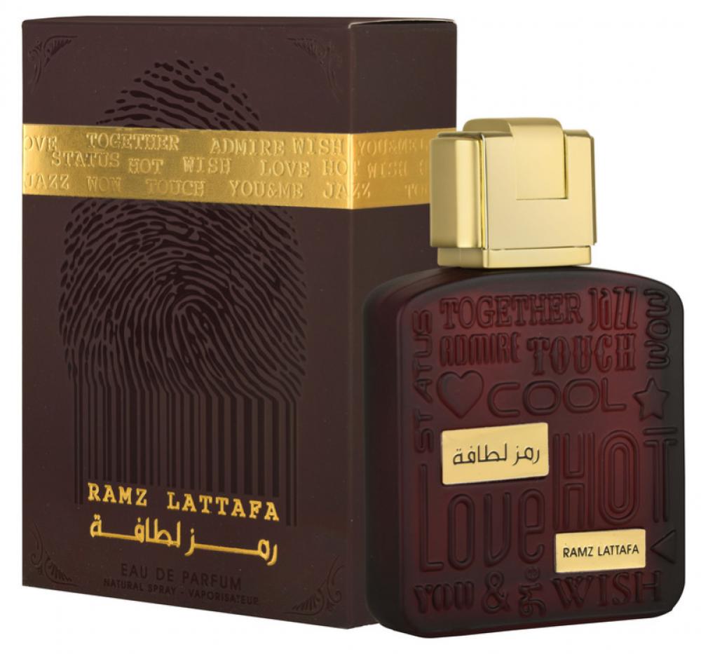 Lattafa \/ Eau de parfume, Ramz, Gold, Unisex, 100 ml new santal 33 parfume 100 ml long lasting parfume eau de toilette