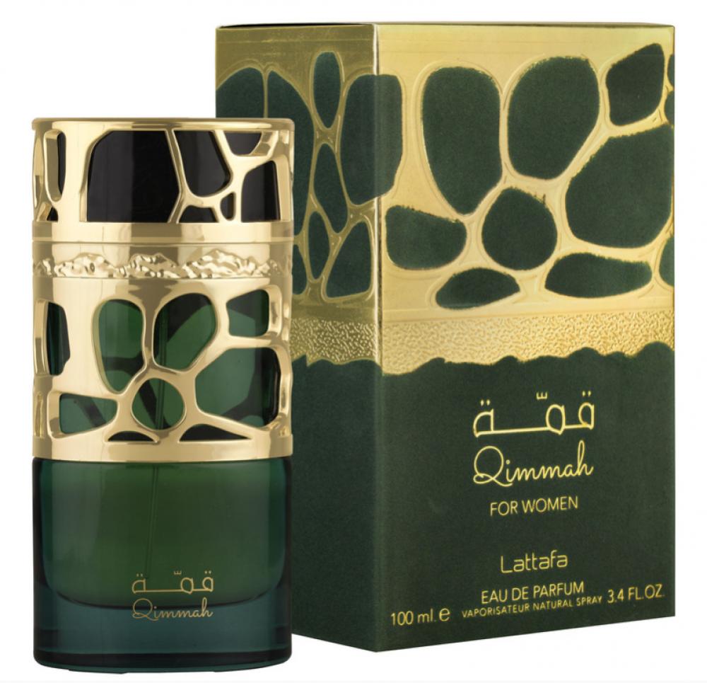 Lattafa \/ Eau de parfum, Qimmah, Gold, Women, 100 ml lattafa eau de parfum qimmah gold women 100 ml
