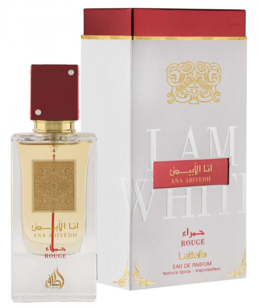 Lattafa \/ Eau de perfum, Ana abiyedh rouge, Unisex , 60 ml the old shanghai style perfume is fragrant fragrant and fragrant