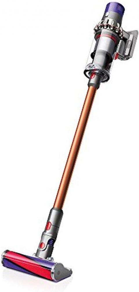 Dyson Cyclone V10 Absolute Cordless Vacuum Cleaner, Copper deerma dx118c handheld vacuum cleaner portable dust collector 16000pa super suction 1 2l big capacity for home white and skyblue 1 year manufacturer