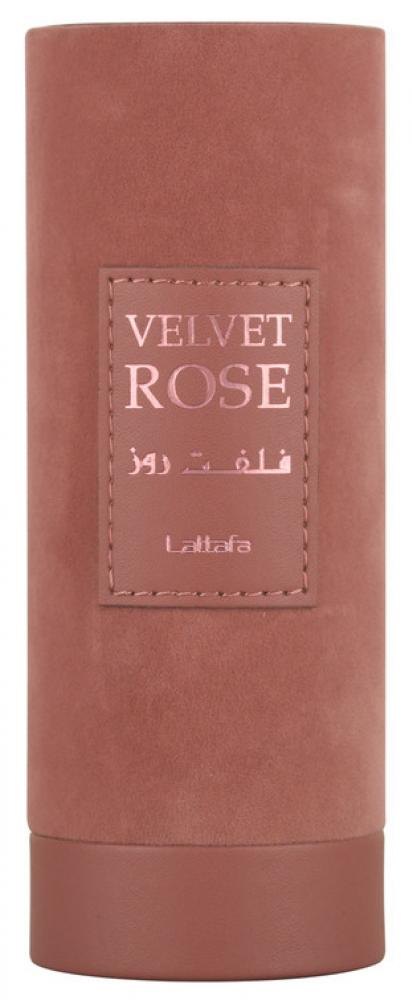 Lattafa \/ Eau de parfum, Velvet, Rose, Unisex, 100ml 20 amber musk solid block cubes original ahmed qureshi amber musk oriental solid perfume no alcohol