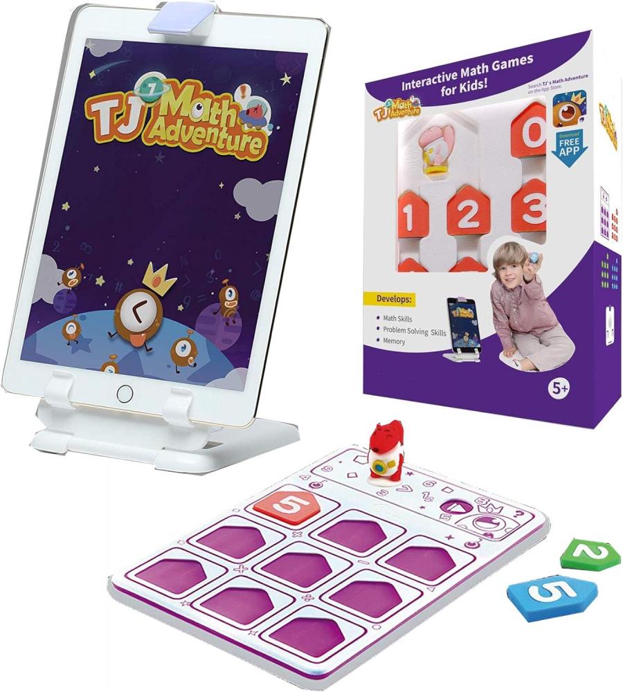 Develop Kids Ability Solving Problem \& Challenge Cognitive Skills TJ Math Educational Games For kids With AR Technology More 20 Games Of Math Engagin montessori sorting toys creative sensory shape toys colorful shape blocks sorter learning educational toy for toddler gift
