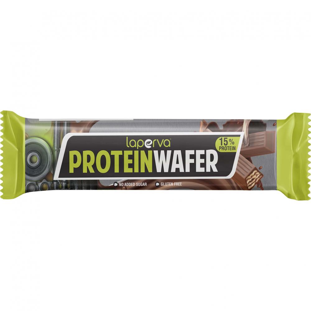Laperva Protein Wafer, 1 Bar, Milk Chocolate quest protein bar chocolate brownie 60g
