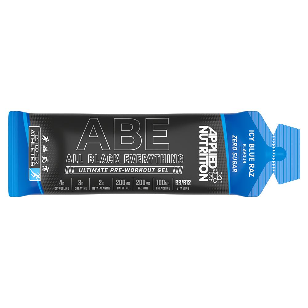 Applied Nutrition ABE Ultimate Pre Workout Gel, Icy Blue Raz, 1 Piece applied nutrition pre workout abe icy blue raz 11 1 oz 315 g