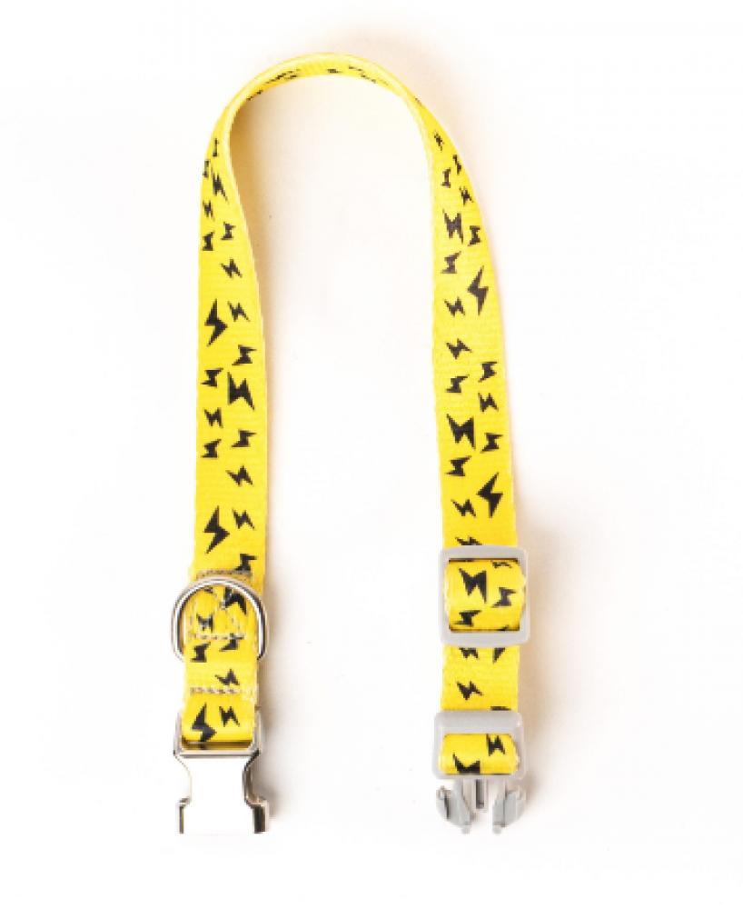 Niko Dog Collar Yellow m pet kombi semi choke collar 2in1 black m