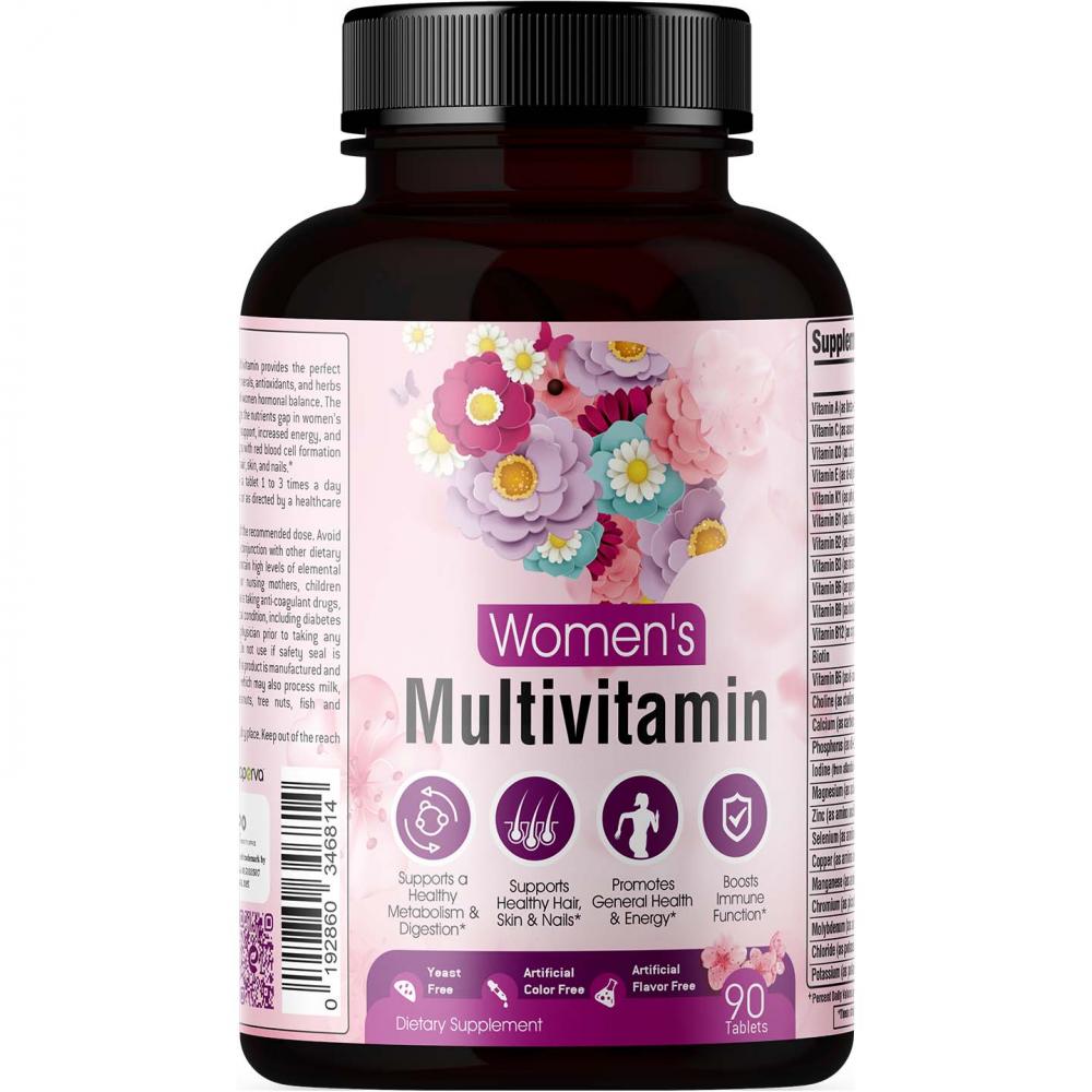 Laperva Women’s Multivitamin, 90 Tablets laperva tribulus 3000 mg 90 tablets