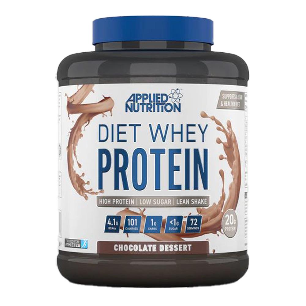 Applied Nutrition Diet Whey Iso Whey Blend, Chocolate Dessert, 1.8 Kg applied nutrition iso xp 100% whey protein isolate delicious strawberry 1 8 kg