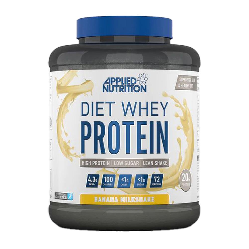 Applied Nutrition Diet Whey Iso Whey Blend, Banana Milkshake, 1.8 Kg applied nutrition cla l carnitine and green tea 100 softgels