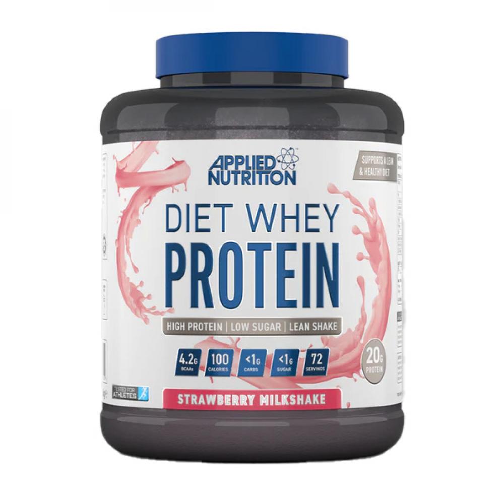 Applied Nutrition Diet Whey Iso Whey Blend, Strawberry Milkshake, 1.8 Kg applied nutrition iso xp 100% whey protein isolate mango passion fruit 1 8 kg