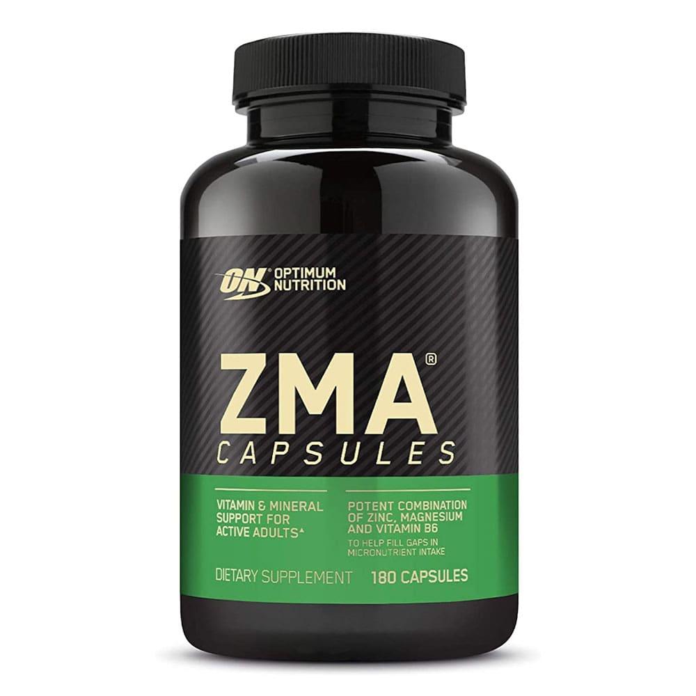 Optimum Nutrition ZMA, 180 Capsules body builder ultra zma unflavored 60
