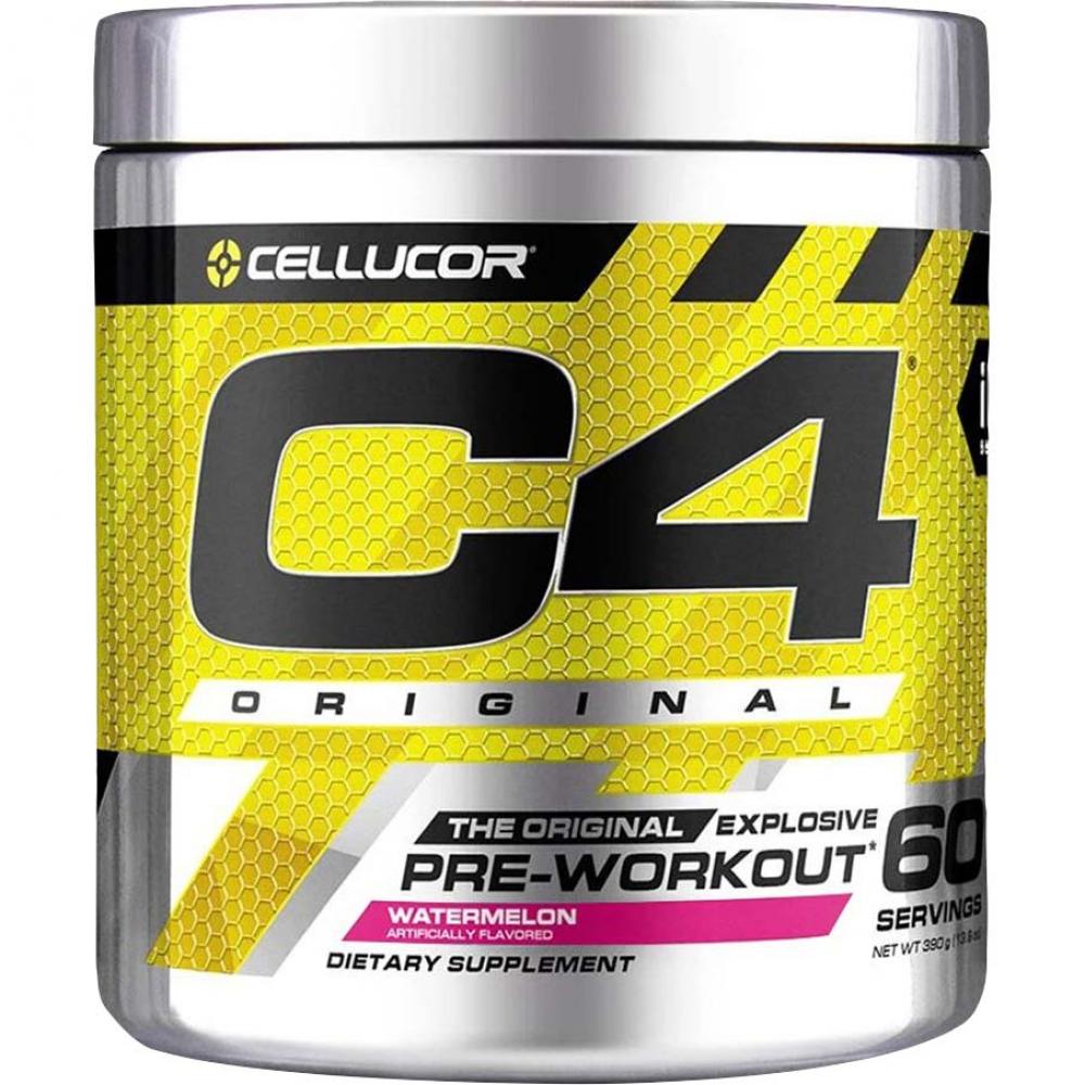 Cellucor C4 Original, Watermelon, 60 sixstar elite series pre workout explosion icy rocket freeze 7 41 oz 210 g