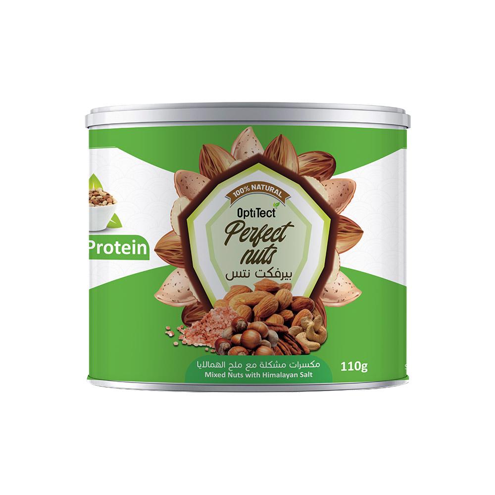 Optitect Perfect Nuts, 110 g pistachio 300 g anatolian flavor energy source health power snack