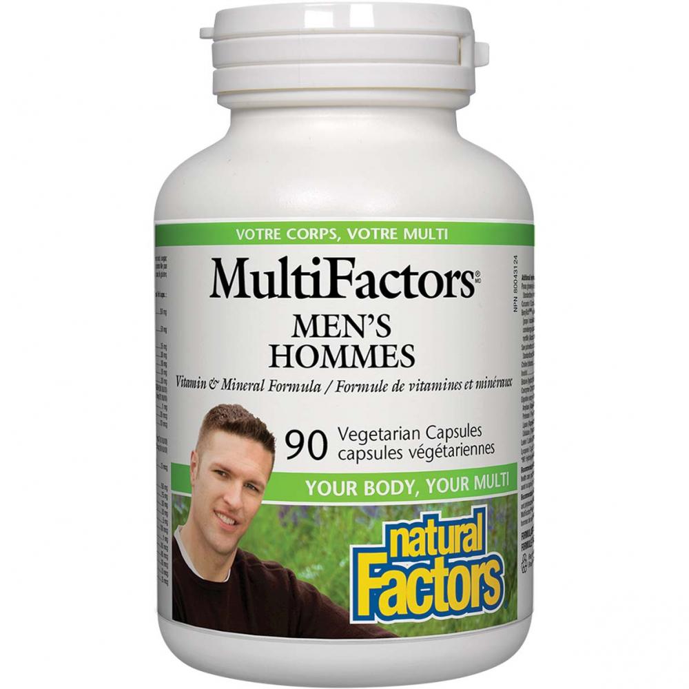 цена Natural Factors Men's Hommes, 150 mg, 90 Veggie Capsules