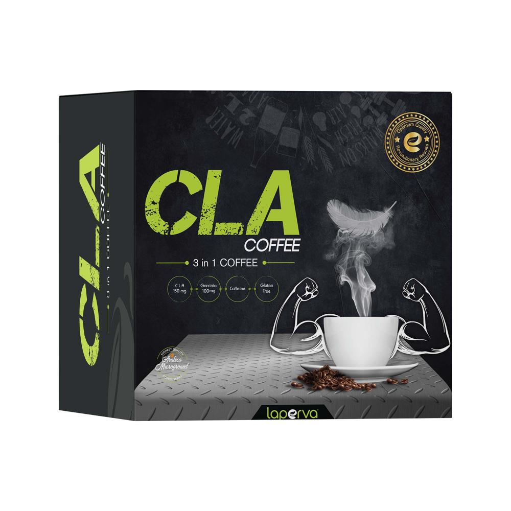 laperva carver slimming coffee 2 in 1 30 sachets Laperva CLA Coffee 3 in 1, 20 Bags