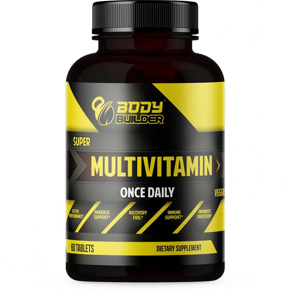 Body Builder Multivitamin, 60 Tablets alessandro vital serum vitamin complex