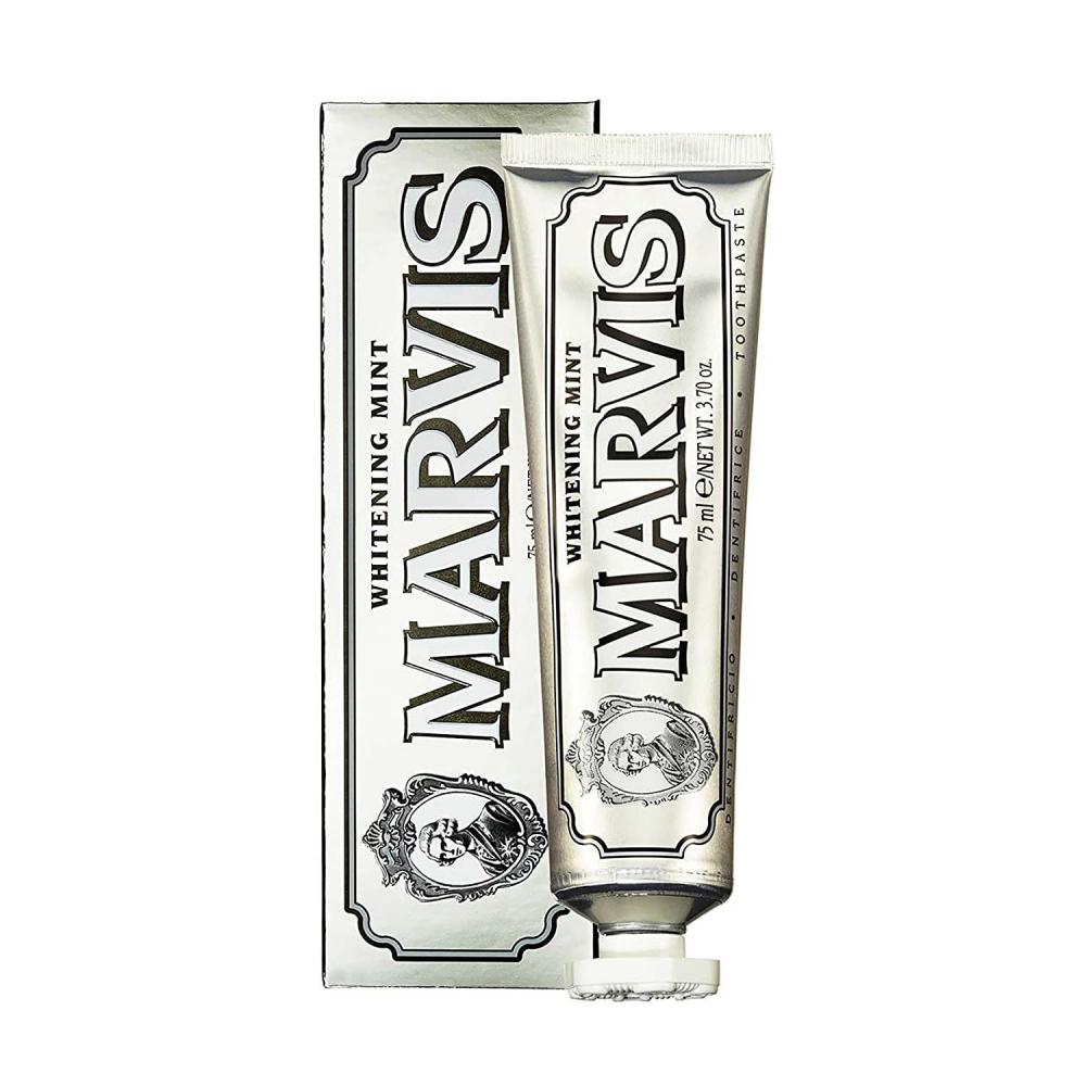 Marvis Whitening Toothpaste, Whitening Mint 10g 25g toothpaste teeth whitening natural coconut herb clove mint flavor teeth whitening kit dentifrice remove stain cleaning
