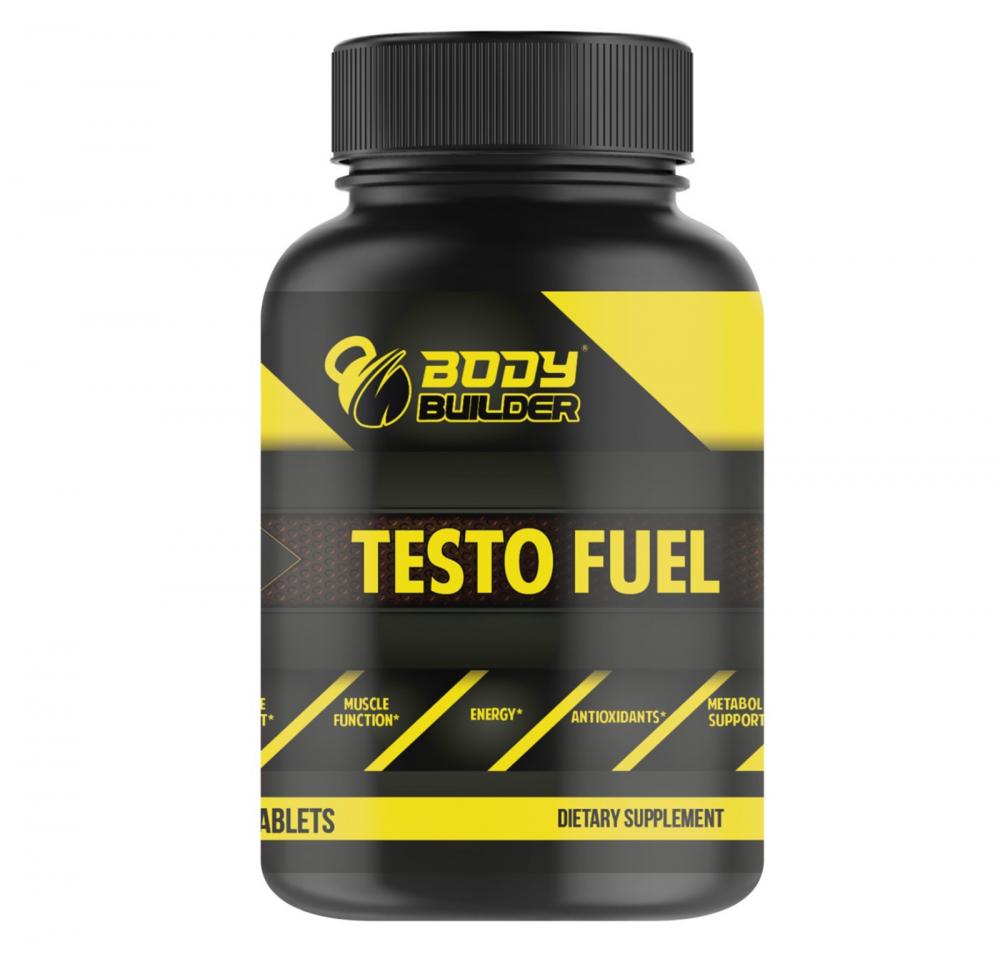 Body Builder Testo Fuel, 60 Tablets male black maca enhancing endurance kidney supplement improve men function fatique relieve energy stamina booster ginseng powder