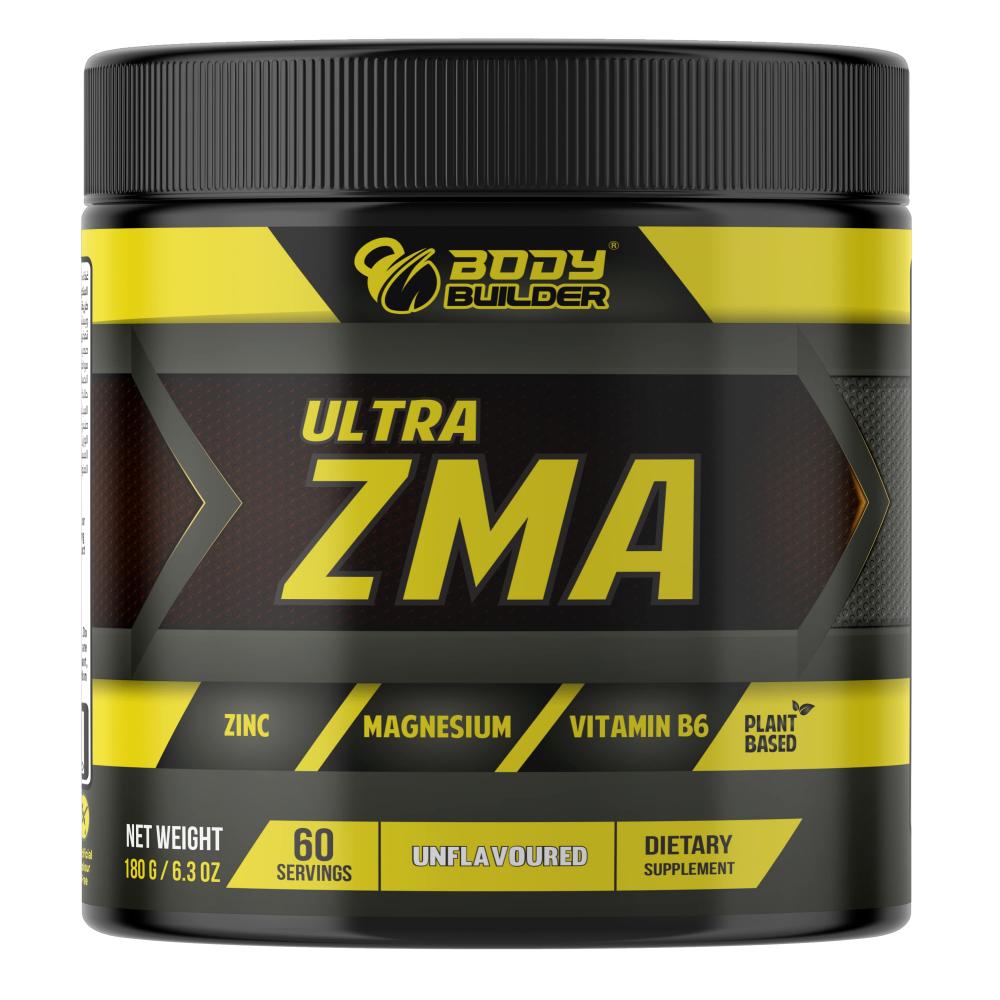 Body Builder Ultra ZMA, Unflavored, 60