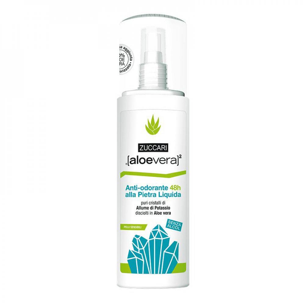 Zuccari Aloe Vera Anti-Odroant , 100 ml натуральный гель для душа для чувствительной кожи biomio for sensitive skin with aloe vera 650 мл