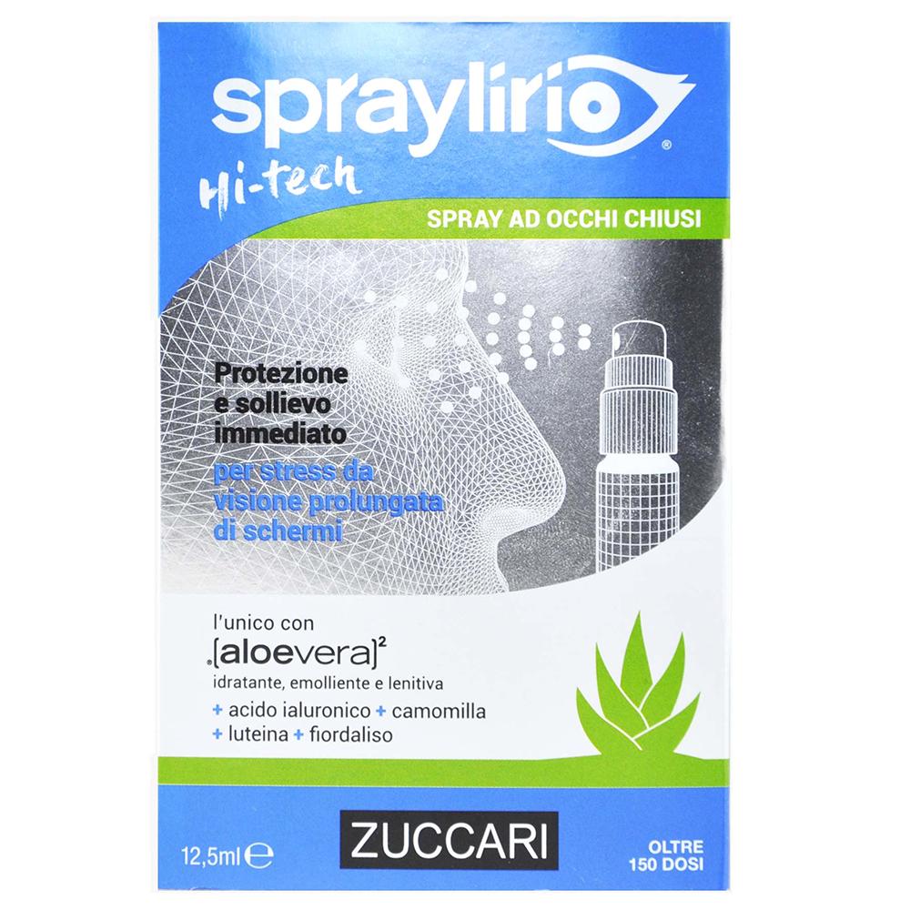 Zuccari Spraylirio Hi-tech, 12.5 ml mario facial spray with aloe herbs and rose water