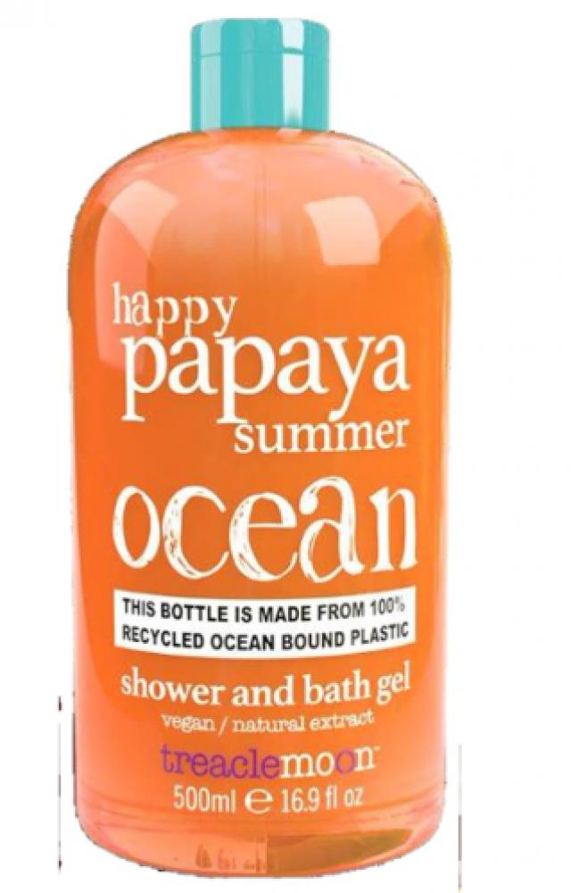 цена Treacle Moon, Shower and bath gel, Papaya summer, 16.9 fl. oz (500 ml)