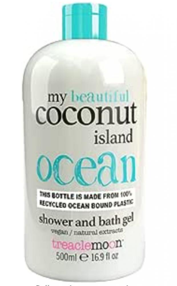 Treaclemoon, Shower gel, Coconut island , 16.9 fl. oz (500 ml) treaclemoon shower gel brazilian love 16 9 fl oz 500 ml